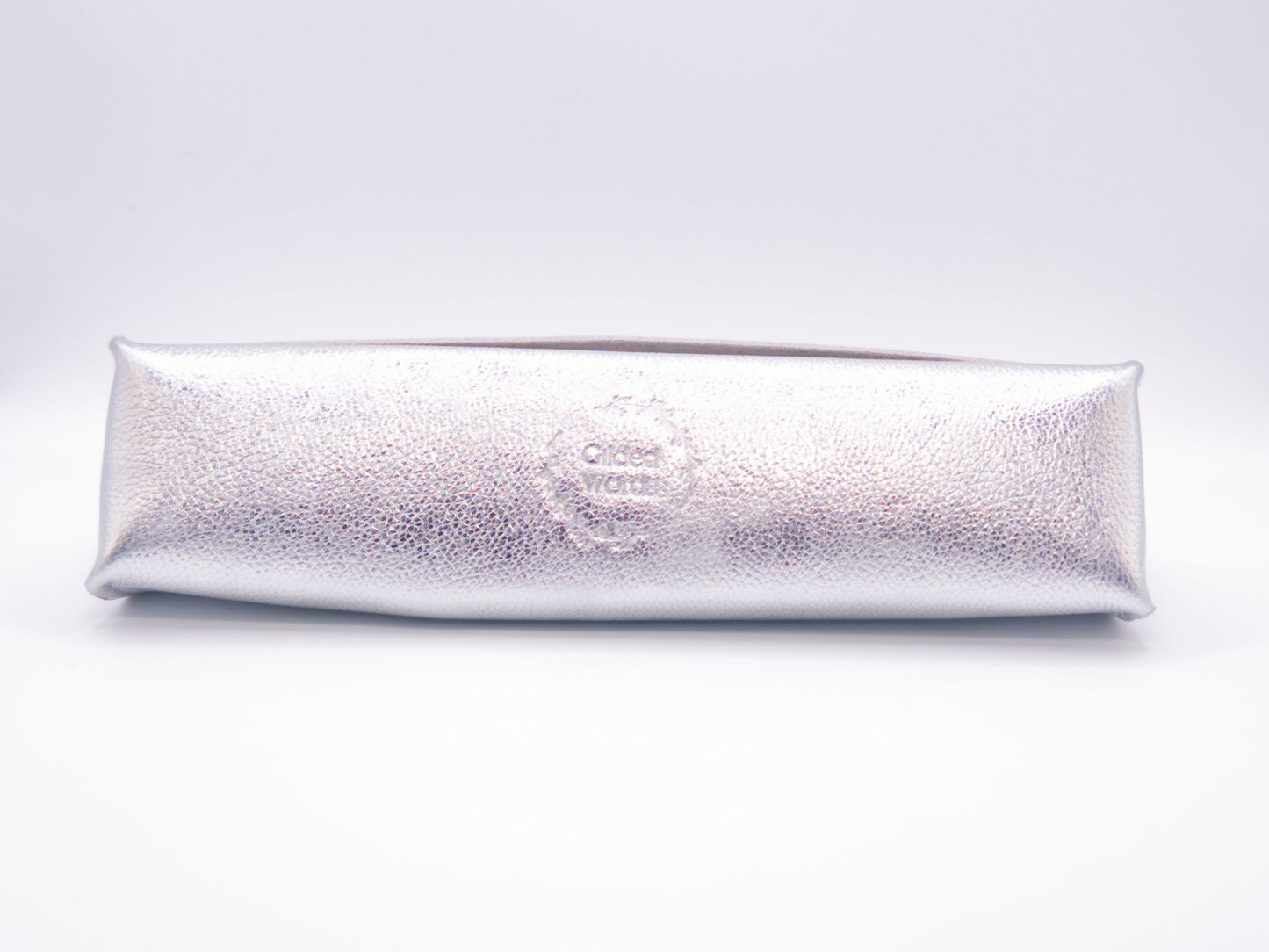 Silver Triangle Pen Case