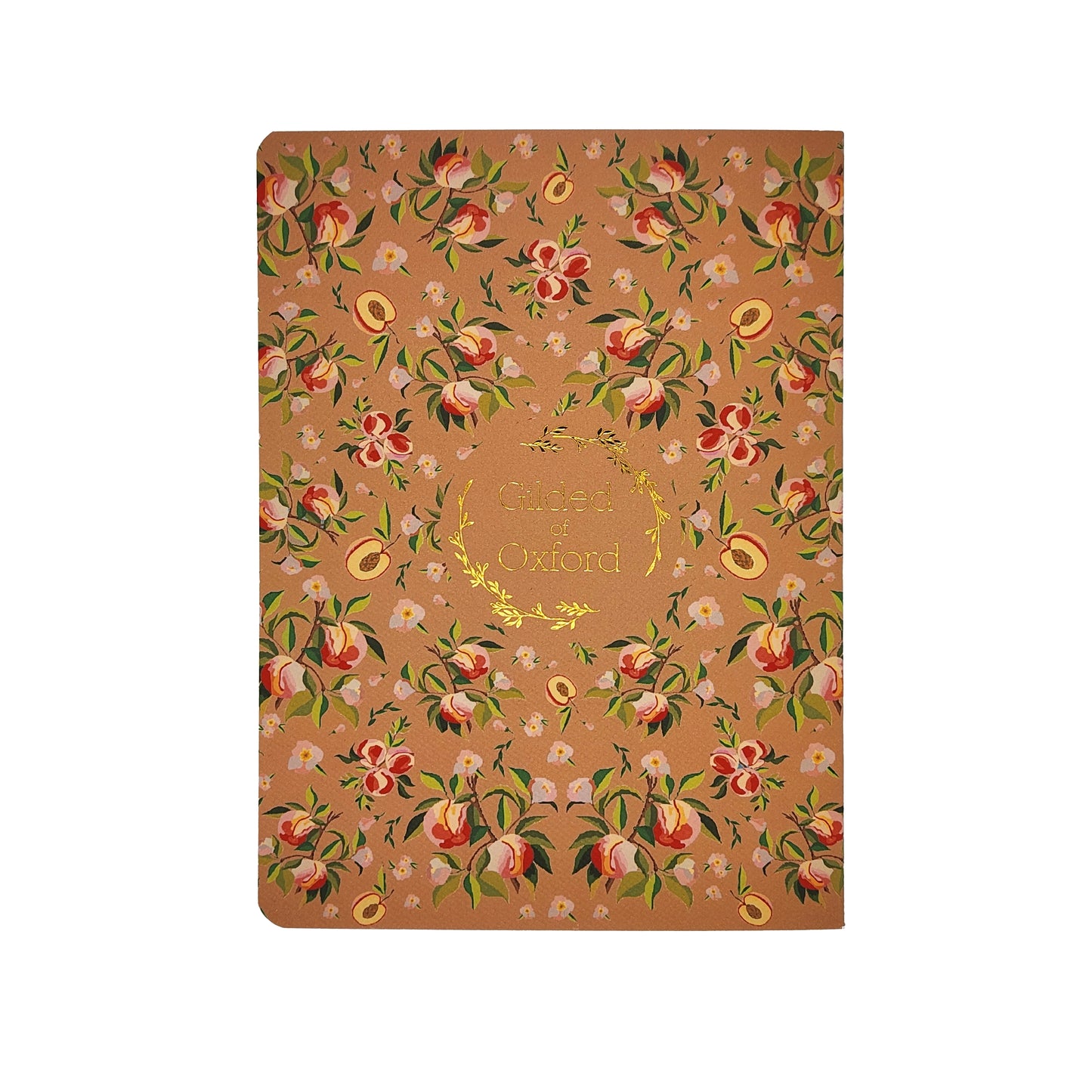 Botanical Collection Exercise Notebook - Tan Peaches