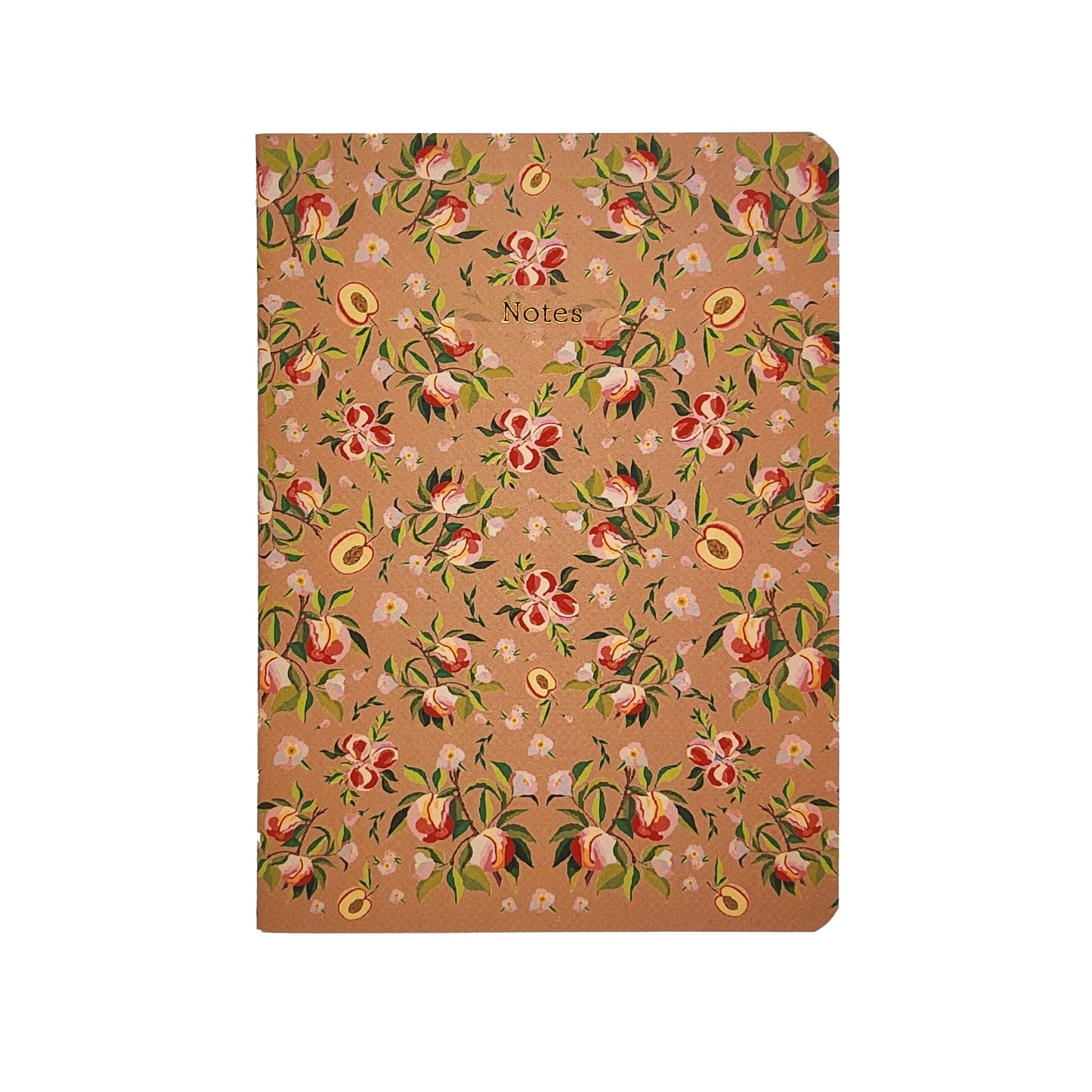 Botanical Collection Exercise Notebook - Tan Peaches