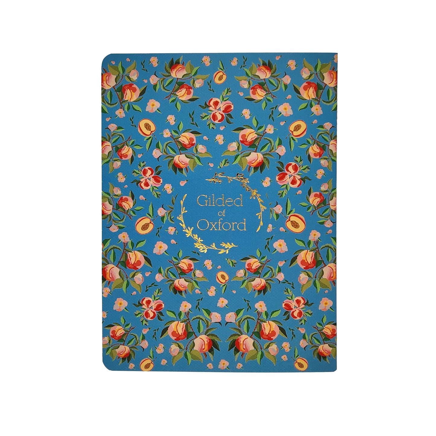 Botanical Collection Exercise Notebook - Vintage Blue Peaches