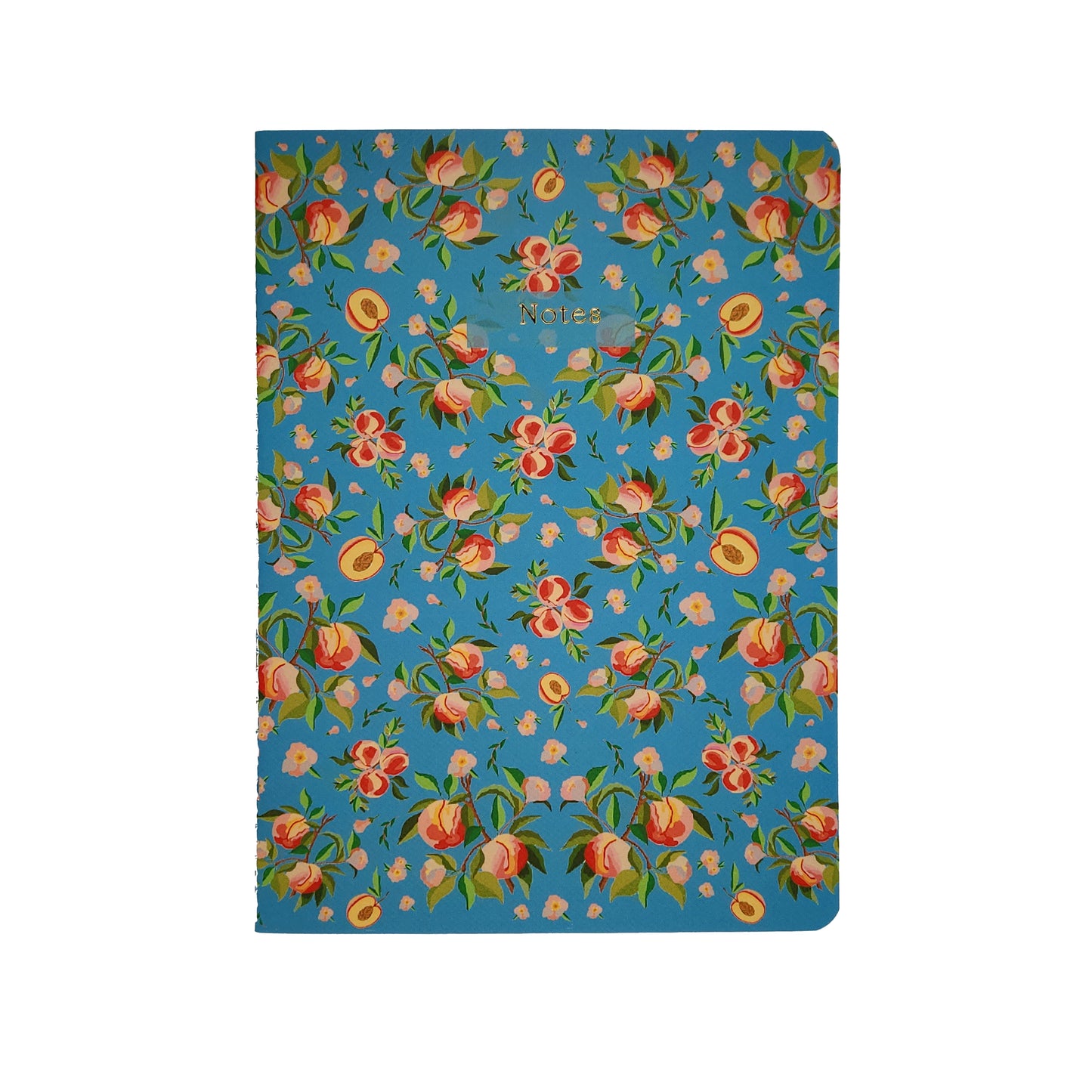 Botanical Collection Exercise Notebook - Vintage Blue Peaches