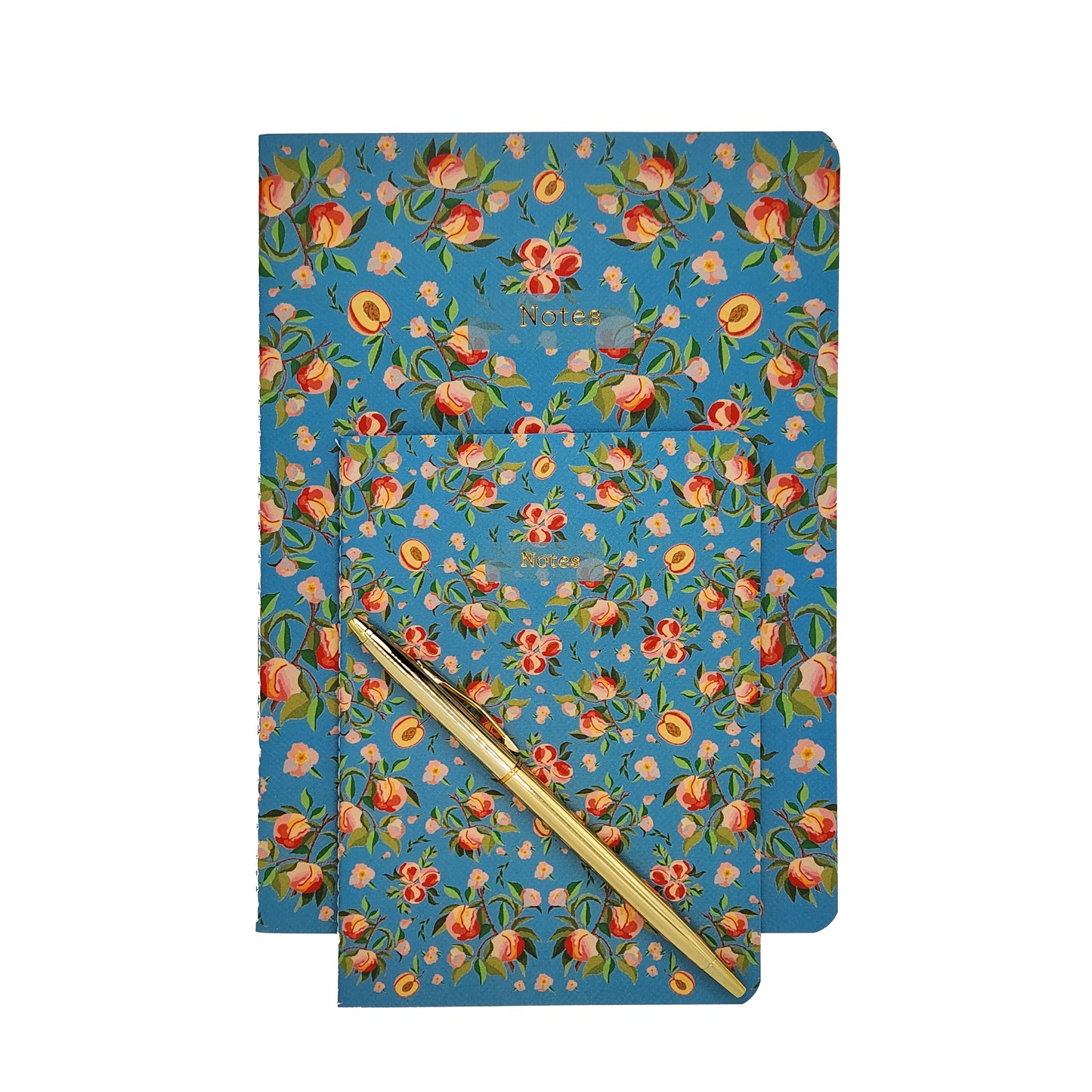 Botanical Collection Exercise Notebook - Vintage Blue Peaches