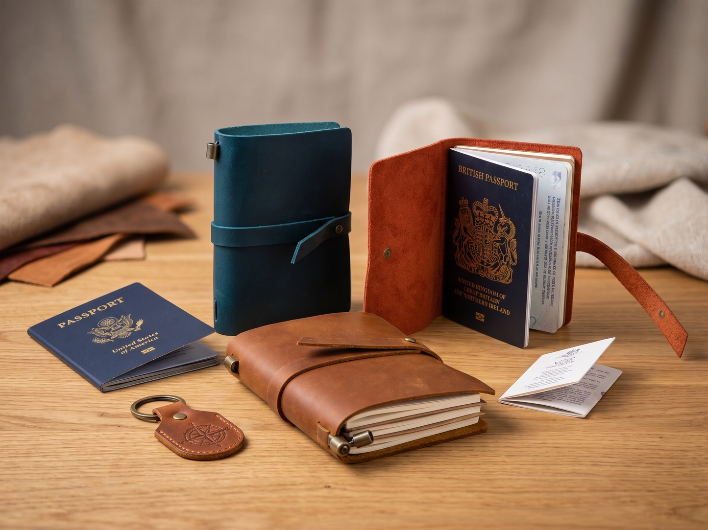 Red Travel Journal
