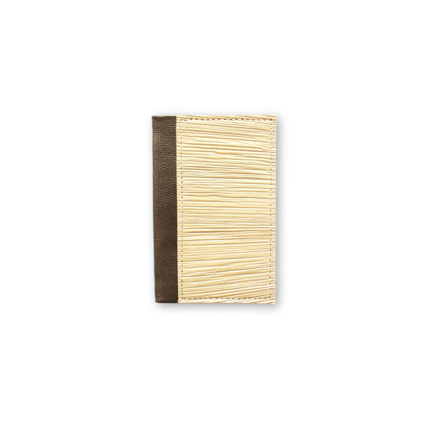 Small Gold Natural Notebook