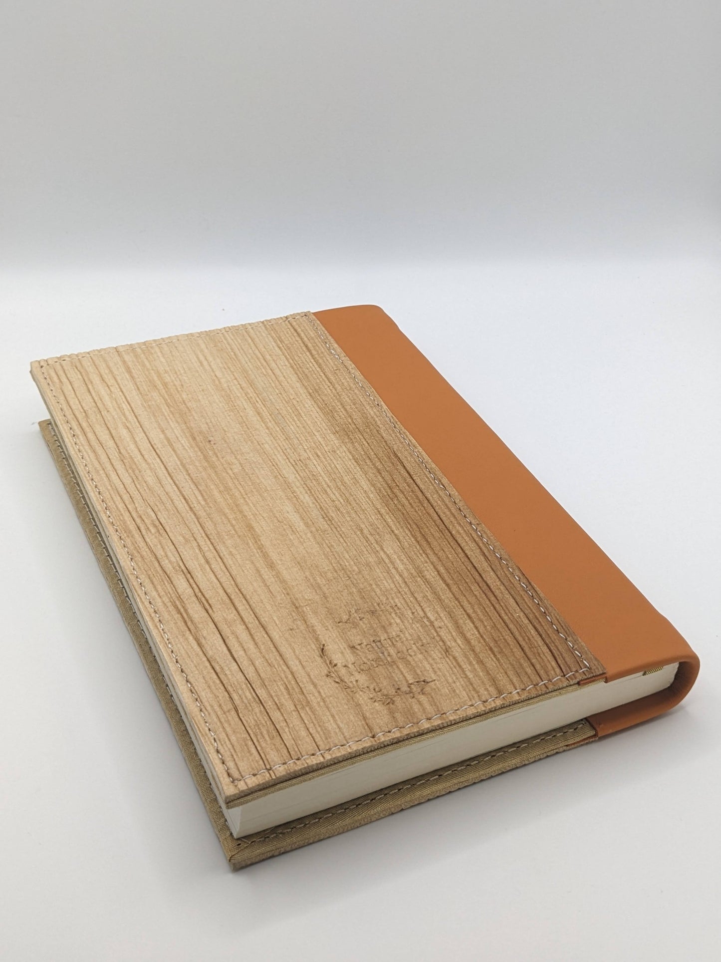 Large Pumpkin Natural Notebook