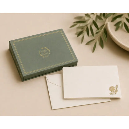 Gold Pheasant - Gilded Correspondence Card Collections