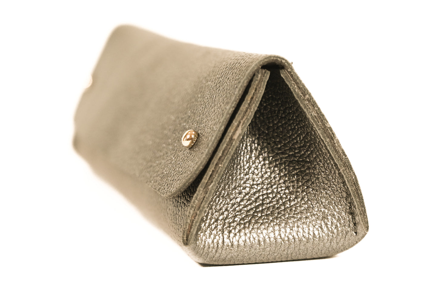 Gold Triangle Pen Case