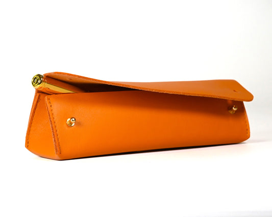 Pumpkin Triangle Pen Case