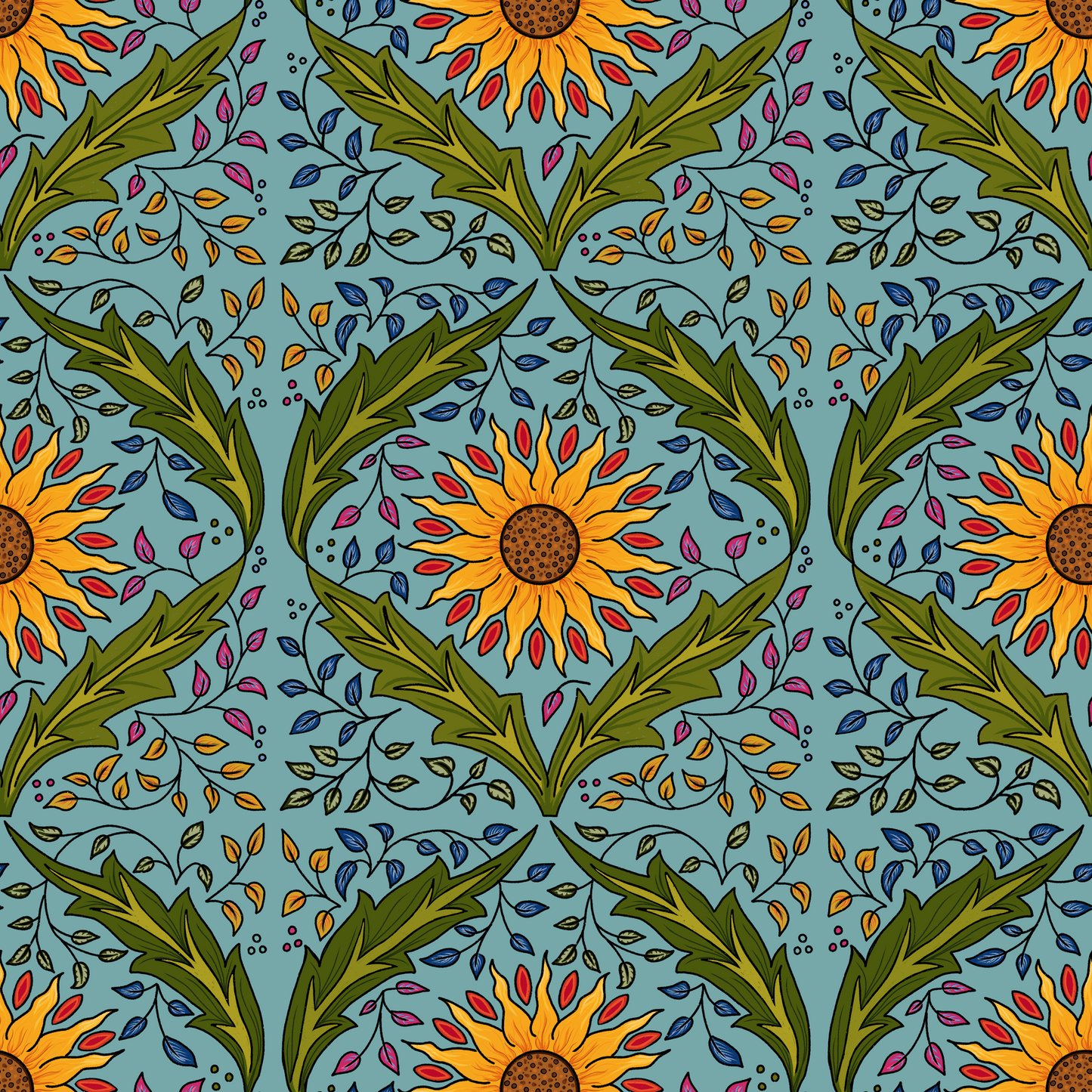 Museum Collection Exercise Notebook - Sunflower