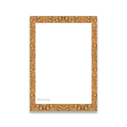 Tan Peaches Jot Notepad