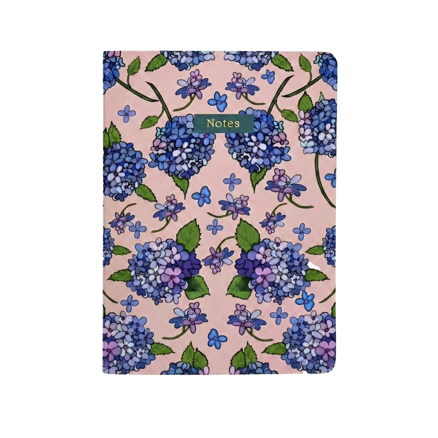 Botanical Collection Exercise Notebook - Pink Hydrangeas