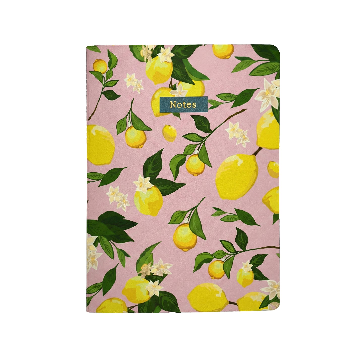Botanical Collection Exercise Notebook - Pink Lemons