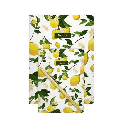 Botanical Collection Exercise Notebook - White Lemons
