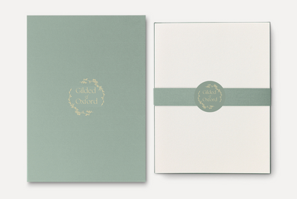 Bordered Writing Paper (Box set of 25 sheets)
