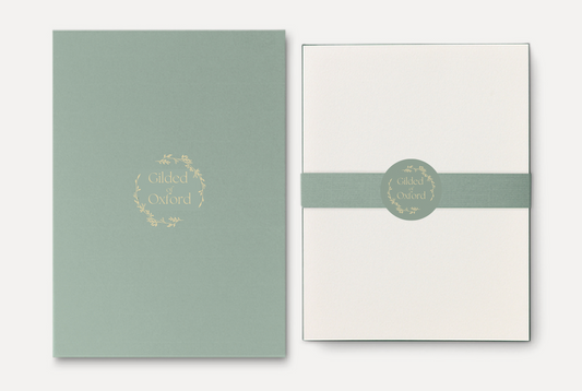 Bordered Writing Paper (Box set of 25 sheets)
