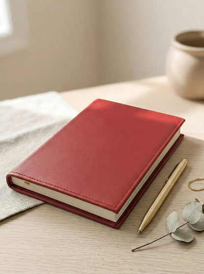 Red Leather Notebook