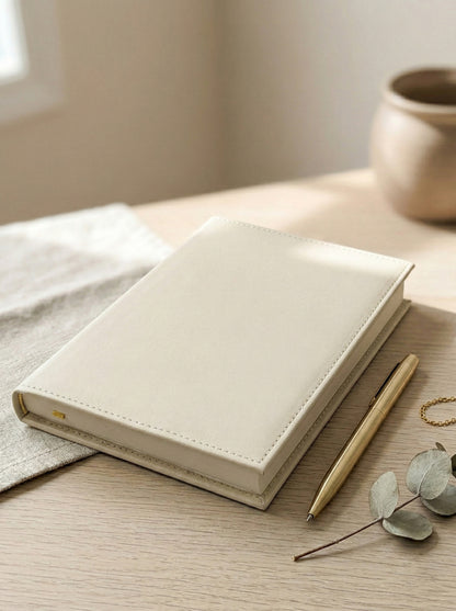 Nude Leather Notebook