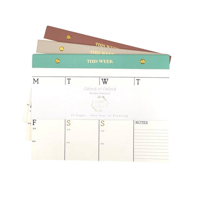 Hardback Weekly Planner - Mint