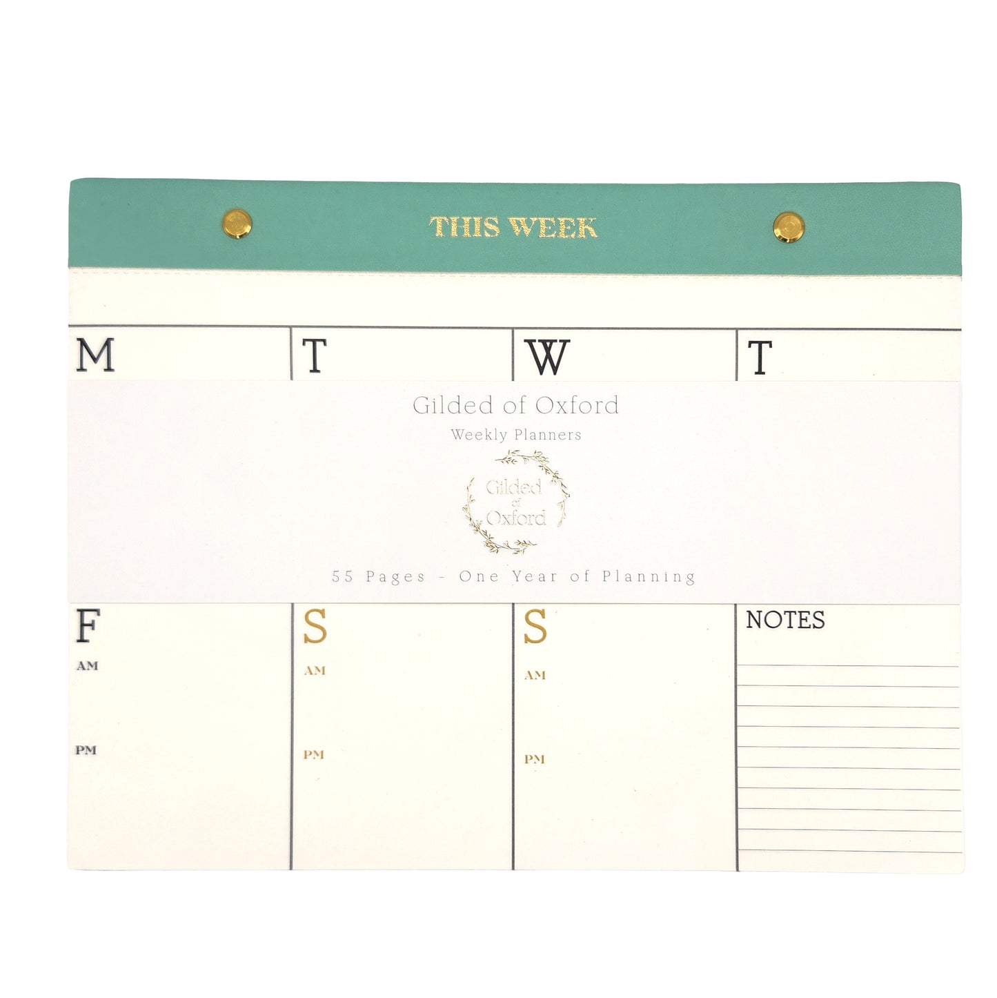 Hardback Weekly Planner - Mint