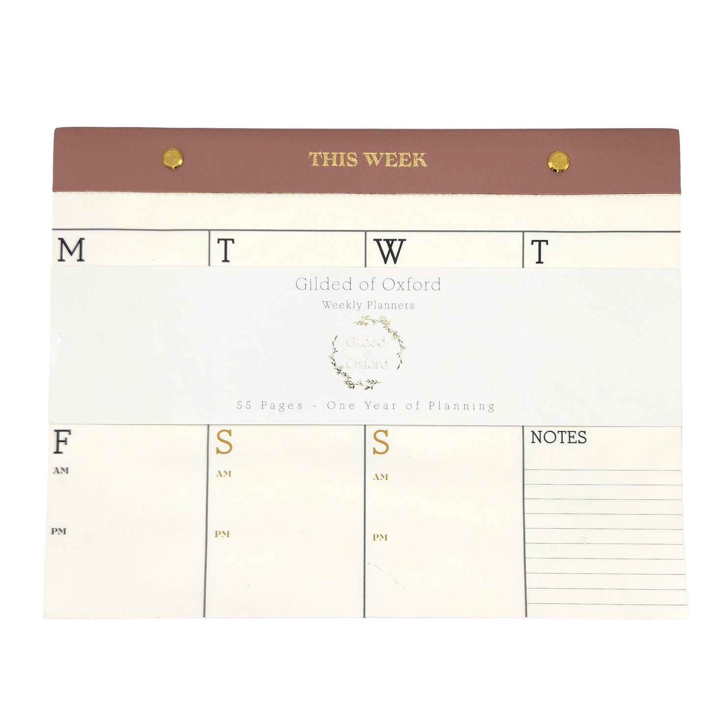 Pink Hardback Minimalist Planner