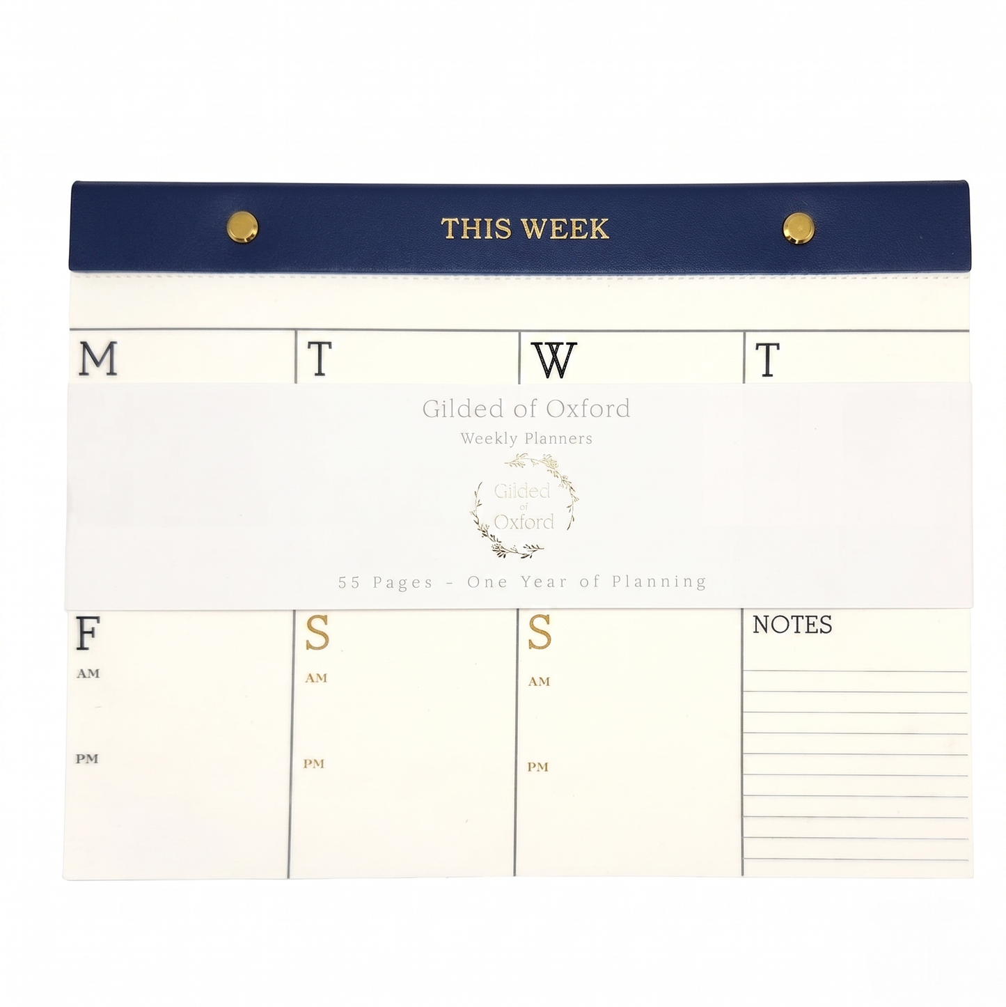 Navy Hardback Minimalist Planner