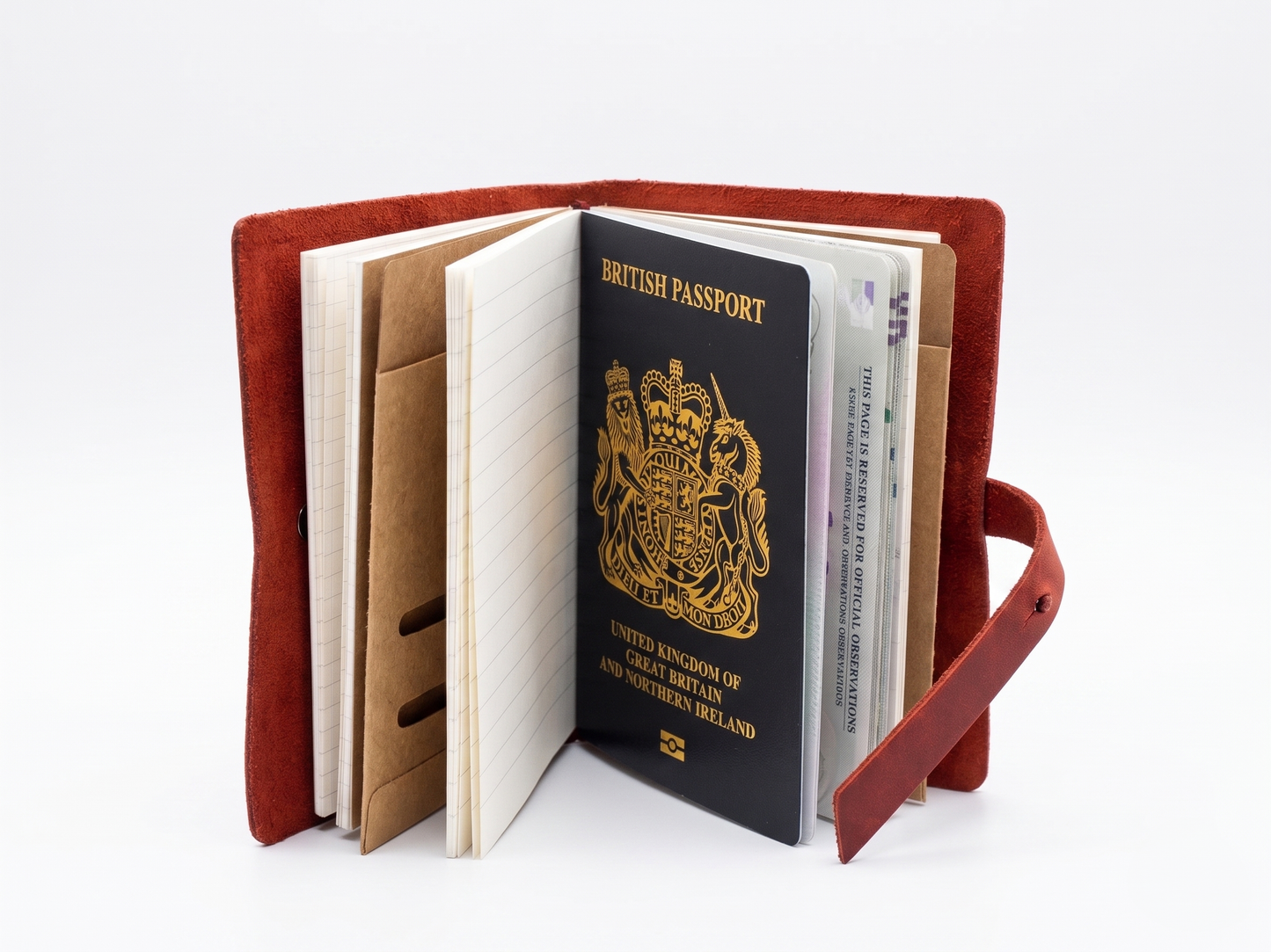 Red Travel Journal