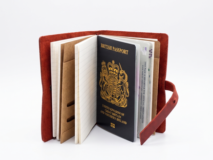 Red Travel Journal