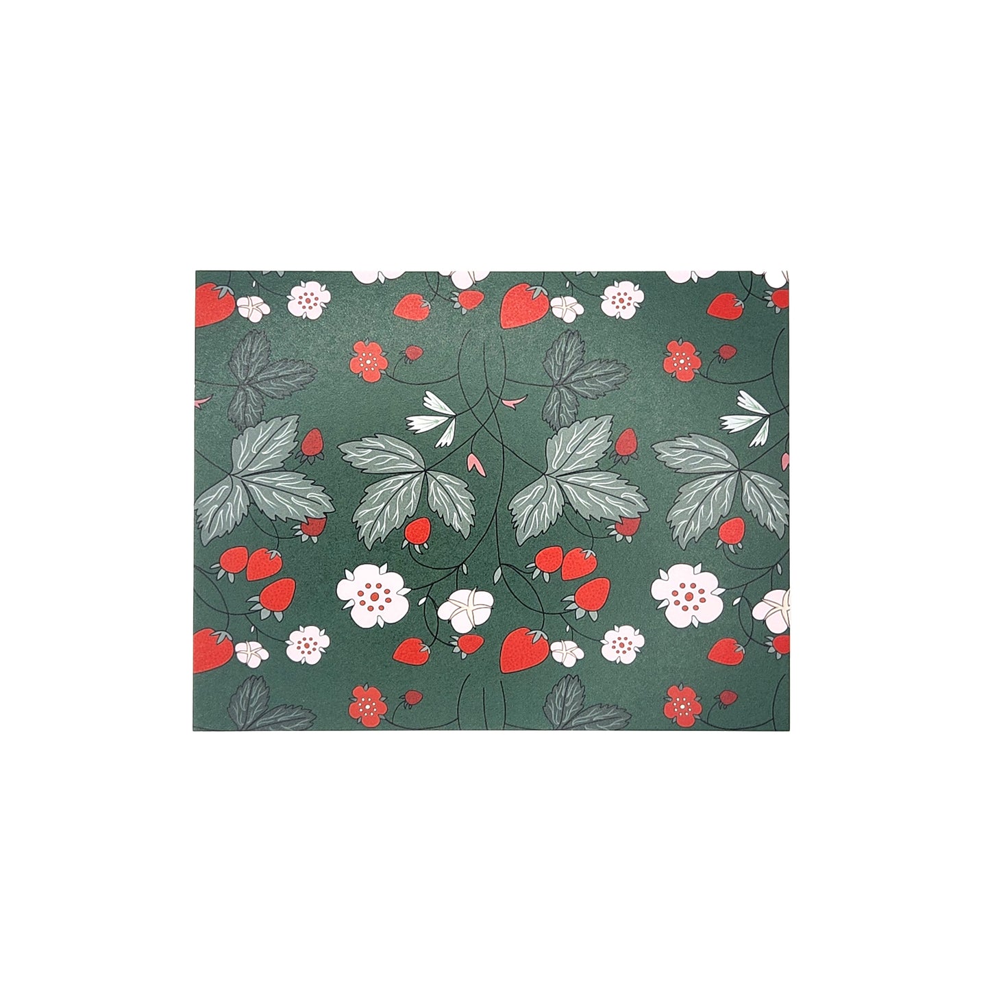 May Morris Strawberries Greeting Card Set