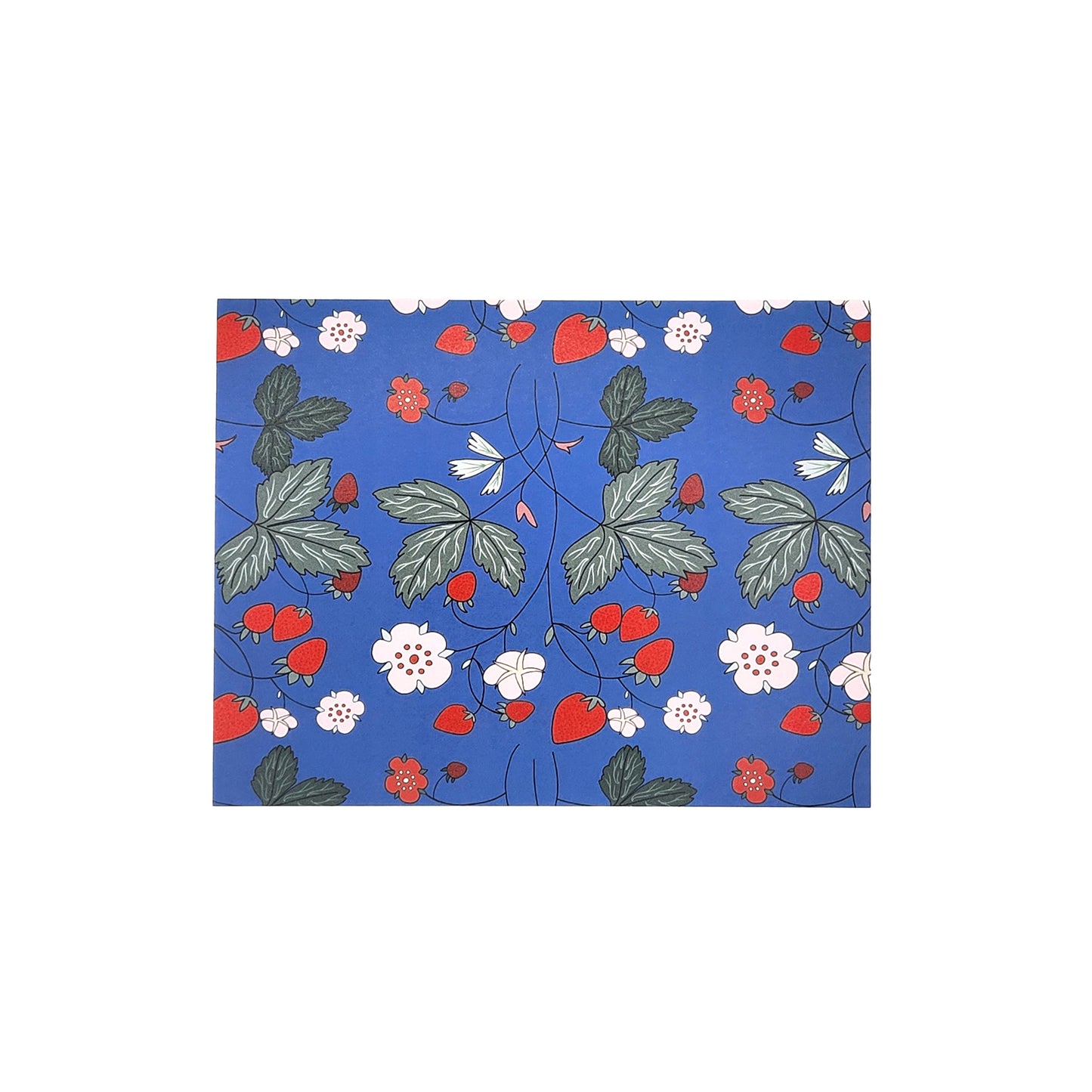 May Morris Strawberries Greeting Card Set