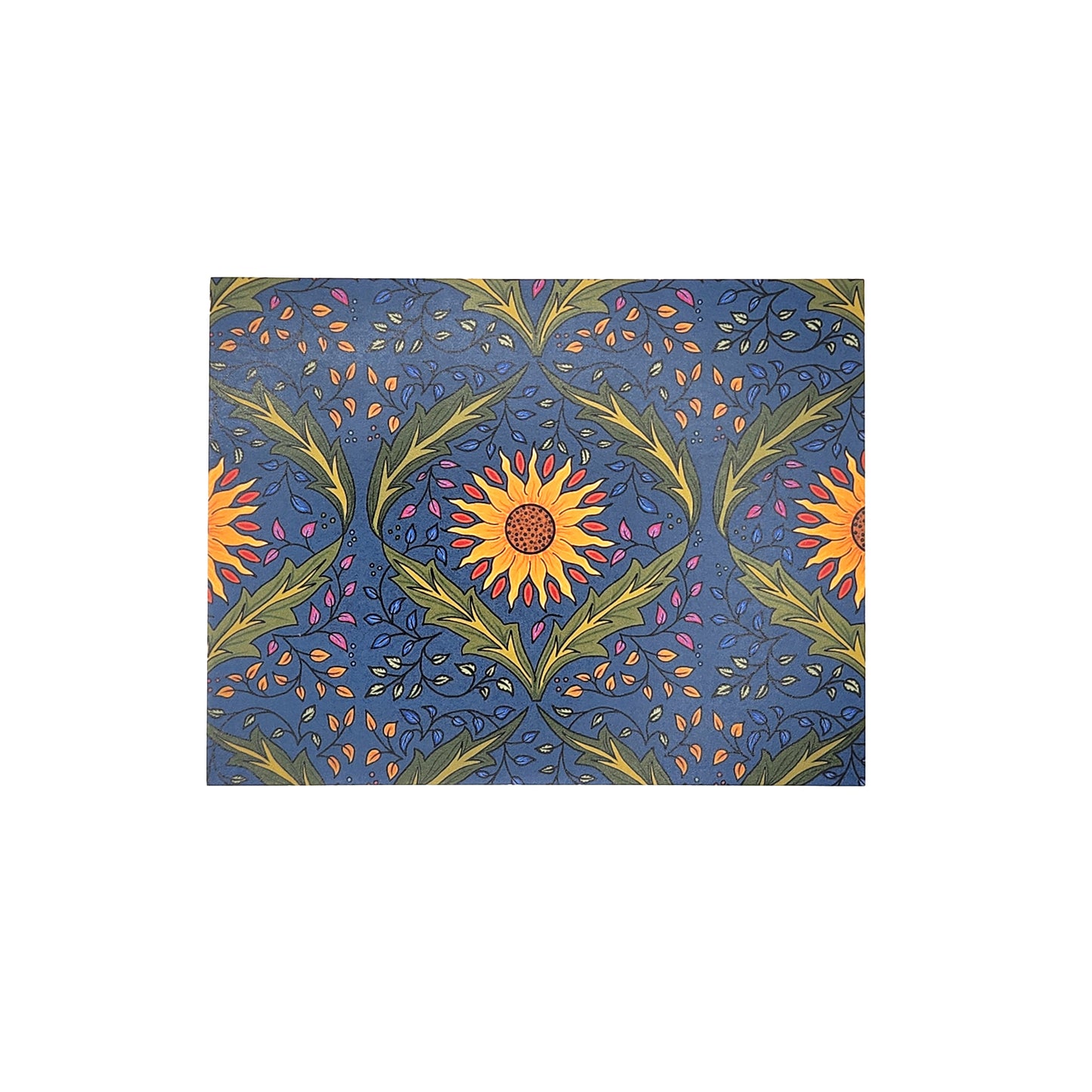 May Morris Sunflowers Greeting Card Set