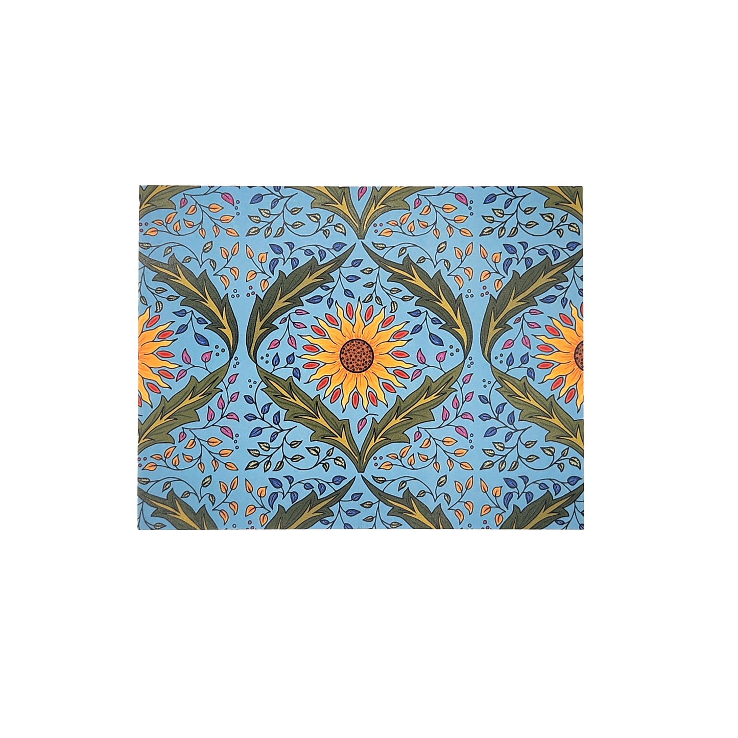 May Morris Sunflowers Greeting Card Set