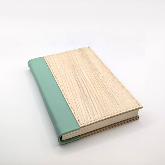 Large Mint Natural Notebook