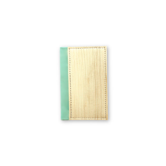 Small Mint Natural Notebook