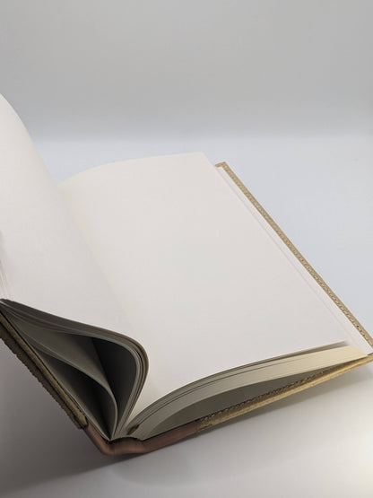 Large Pink Natural Notebook