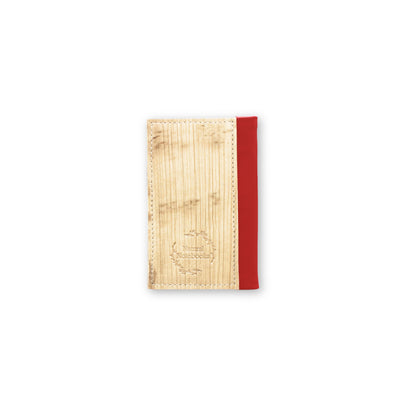 Small Red Natural Notebook