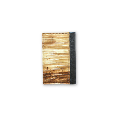 Small Slate Natural Notebook