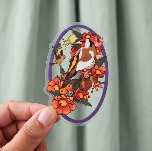 Goldfinch bird sticker