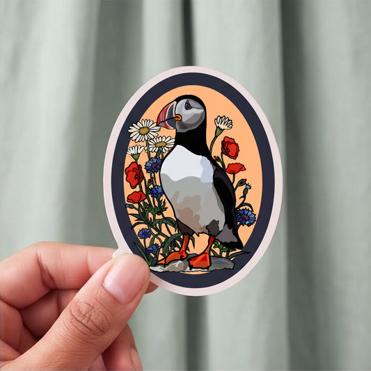 Puffin bird sticker