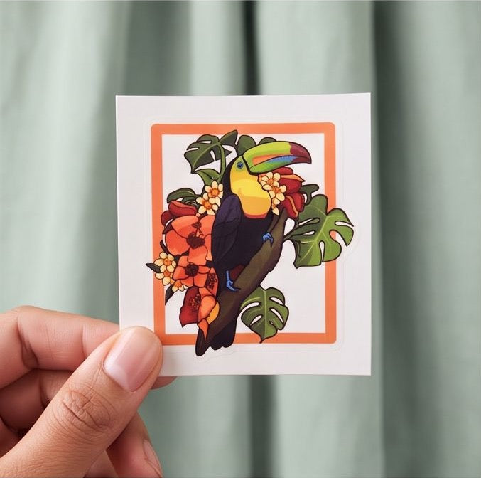 Toucan bird sticker