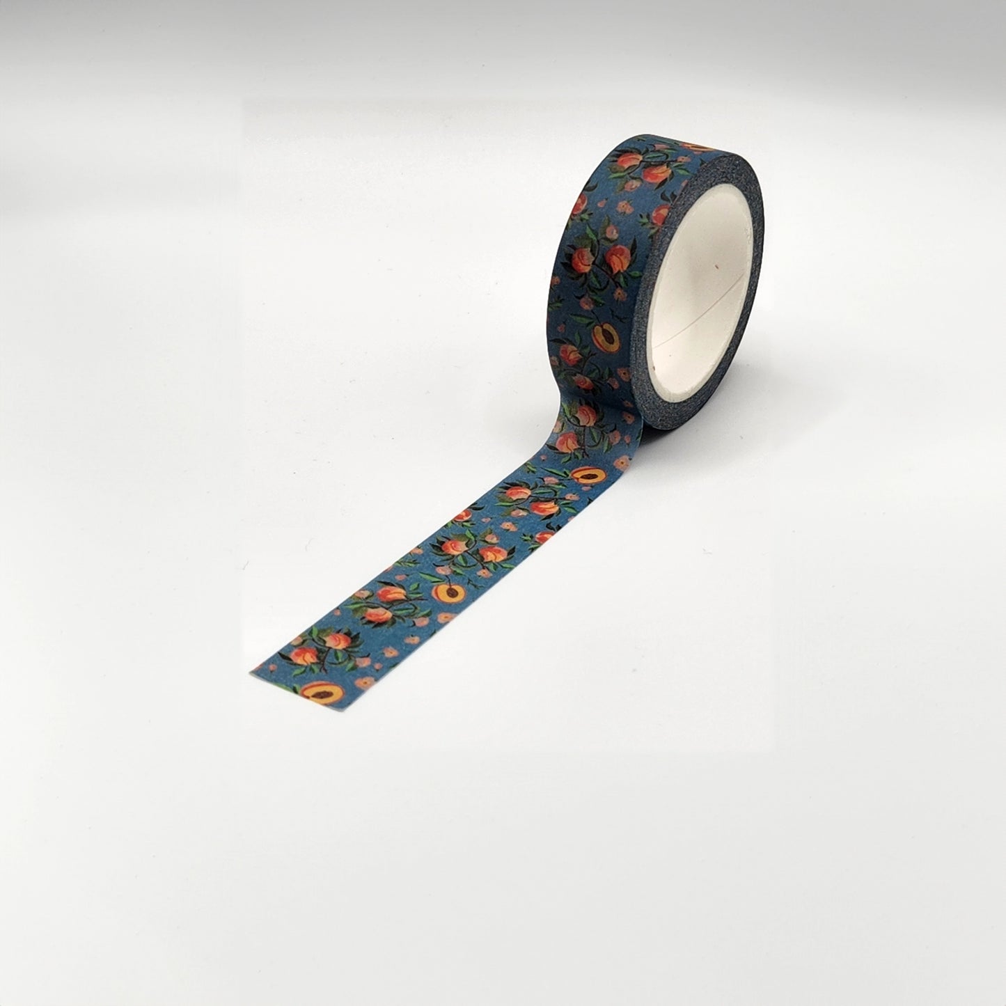 Vintage Blue Peaches Washi Tape