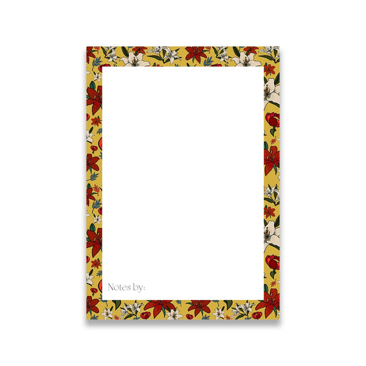 Yellow Lillies Jot Notepad