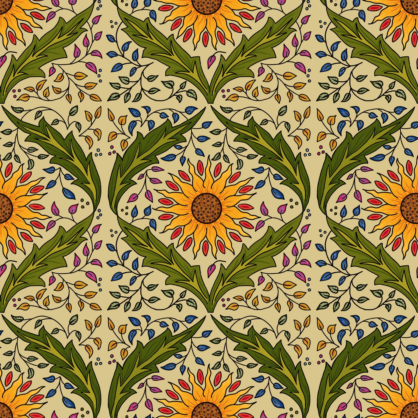 Museum Collection Exercise Notebook - Sunflower