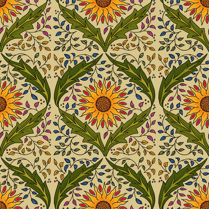 Museum Collection Exercise Notebook - Sunflower
